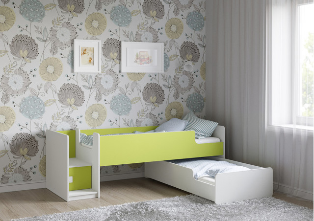 Детская выкатная кровать Легенда К302.41 в Кызыле