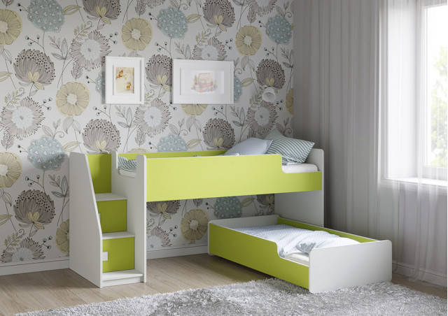 Детская выкатная кровать Легенда К402.41 в Кызыле